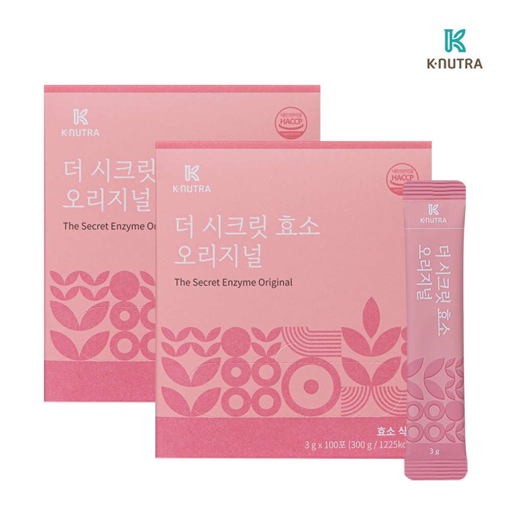 케이뉴트라 더 시크릿 효소 오리지널 30p, 90g, 2개