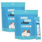 gorogoro 고양이 츄 치킨 튜나 스킨 앤 코트 짜먹는 간식 30p