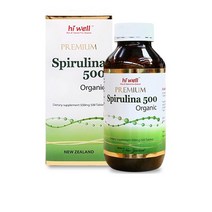 [하이웰] 프리미엄 스피루리나 500mg 500캡슐 1개 (올리브비누+치약 증정)