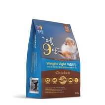 펫마을 목우촌 펫9단 체중건강 1.8kg 애견사료 전연령, 상품, 소화기능 개선