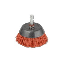 울프크래프트 컵브러쉬 나일론 65mm 1506000 연마 드릴용 브러쉬 이물질 녹 제거
