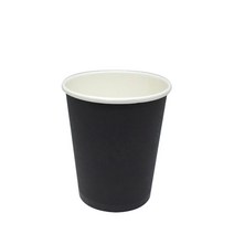 에브리팩 10온스 종이컵 (블랙.무지.테이크아웃컵), 1박스, 1000개입