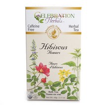 셀러브레이션허벌스 히비스커스 허브 티 앱솔루틀리 하워스, 60g, 1개