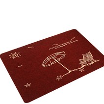 라이프스푼 거실앤주방발매트24, 해변2