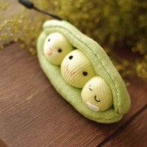 베이비 두콩 핸펀고리 DIY (3색실 포함), 1개
