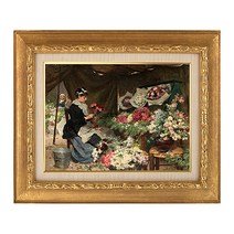 명화액자스티커 MFA-913, 1개