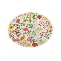 로얄스태포드 원형접시, 잔꽃