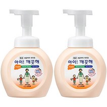 아이깨끗해 핸드워시 모이스처 복숭아, 250ml, 2개