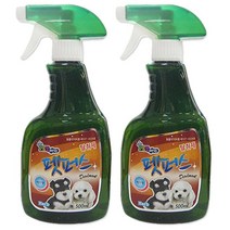 펫퍼스 강아지항균 탈취제 허브향, 500ml, 2개