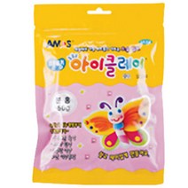 아모스 탱탱 아이클레이 50g 파우치, 분홍
