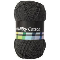 브랜드얀 밀키코튼 뜨개실 120g, 54진회색, 1개