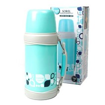키친아트 소렐 보온 보냉병, 민트, 750ml