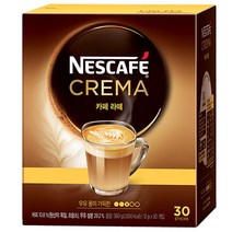 네스카페 크레마 카페라떼 믹스, 30개입, 30개