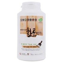 이오세라믹황토 바르는 천연 황토 벽지 1kg, 황토색