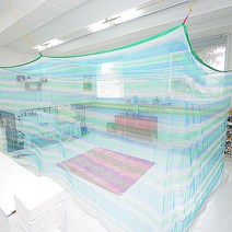 리에노 별왕대 줄무늬 모기장, 혼합색상