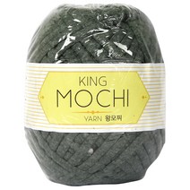 실바람 왕모찌 패브릭얀 뜨개실, 22 스모키, 1개