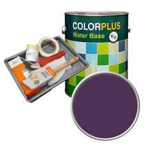 노루페인트 컬러플러스 페인트 4L   도구 세트, 1세트, 제이드