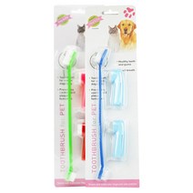 아리코 고양이&강아지 칫솔 세트 랜덤 발송, 2세트