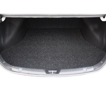 순수 코일 트렁크매트 두께 20mm 올블랙 HT-41-LPG, NF소나타 LPG, 현대