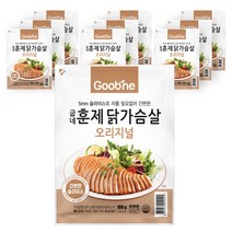 굽네 훈제 닭가슴살 오리지널, 100g, 10팩