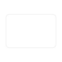 쿠 홈 인테리어 아크릴 메모보드 MO 01 부착형 화이트