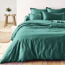 라흐두뜨 린넨 이불 커버 F686096, eucalyptus