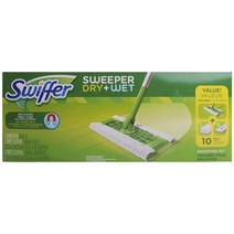 Swiffer 스위퍼 드라이 + 웻 키트 청소포, 10매입
