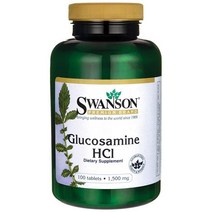 스완슨 글루코사민 HCI 1500mg 타블렛, 100개입, 1개, 100정