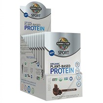 가든오브라이프 스포츠 플랜트-베이스드 프로틴 초콜릿 비건, 1개, 44g