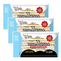 ANF 스틱 개껌 27p, 화이트 밀크, 3개