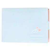 말랑하니 더블라인박스 임신테스트기 보관함, 하늘