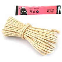 힐링타임 고양이 샤이잘 로프 20 m NH-243 + 그루루 캣닢가루, 혼합 색상, 1세트