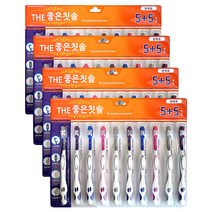 THE 좋은칫솔 탄력모 랜덤발송 5+5, 10개입, 4개
