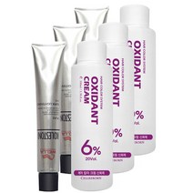 웰라 뉴콜레스톤 퍼펙트 퓨어컬러 염색제 80g + 산화제 100ml, 로즈 12/5, 3세트