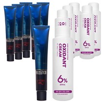 웰라 뉴콜레스톤 퍼펙트 퓨어컬러 염색제 80g + 산화제 100ml, 캐럿오렌지 10/44, 6세트