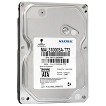 마샬 MALSHAL하드디스크 HDD 3.5형 하드디스크, MAL31000SA-T72, 1TB