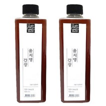 [윤지영] 간장, 500ml, 2개