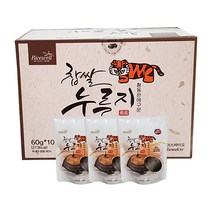 라이스웰 황동판에 구운 찹쌀누룽지, 10개입, 60g