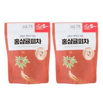 쌍계명차 김동곤 명인이 만든 홍삼귤피차, 1.5g, 50개
