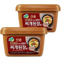 신송 청양고추로 맛을 낸 칼칼한 찌개된장, 500g, 2개