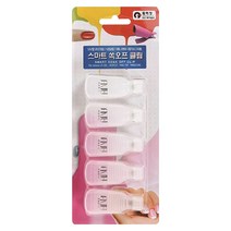 에이부 스마트 쏙오프 클립, 반투명, 1개