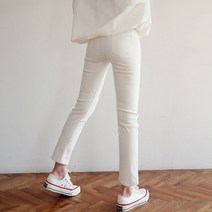 마이시즌 여성용 밀크슬림 팬츠