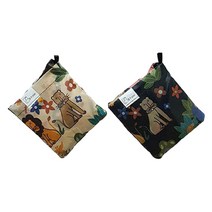 lapezzo 접이식 장바구니 겸 휴대용 에코백 2p 세트 NO 2, 1세트