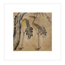 디자인가안채 민화 액자용 카드, 송학도2, 1개