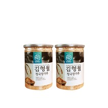 청정태안 김명월 흰콩 청국장가루, 500g, 2개입