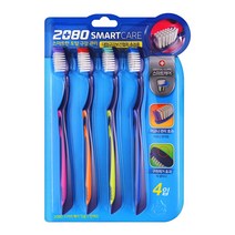 애경 2080 스마트케어 칫솔 4입, 4개입, 1개