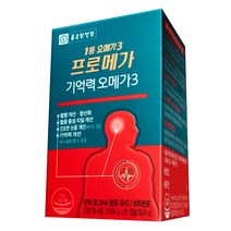 종근당건강 프로메가 기억력 오메가3, 60캡슐, 1개