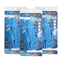 인콘트로 귀걸이 쿨 멀티스카프 넥워머 3p, 트라이 파랑