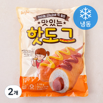 진주햄 맛있는 핫도그 42개입 (냉동), 2100g, 2개