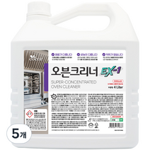 코코즈 오븐크리너 EX-1, 4L, 5개